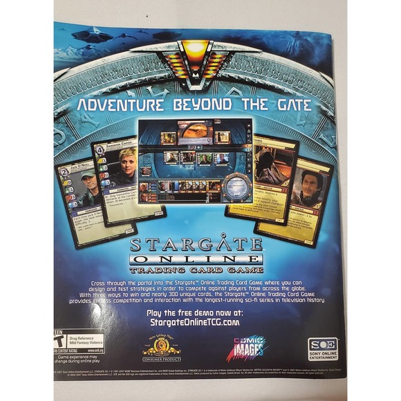 Sci Fi Magazine October 2007 Issue Fall TV Preview Bionic Woman, Chuck, Reaper - Picture 5 of 6